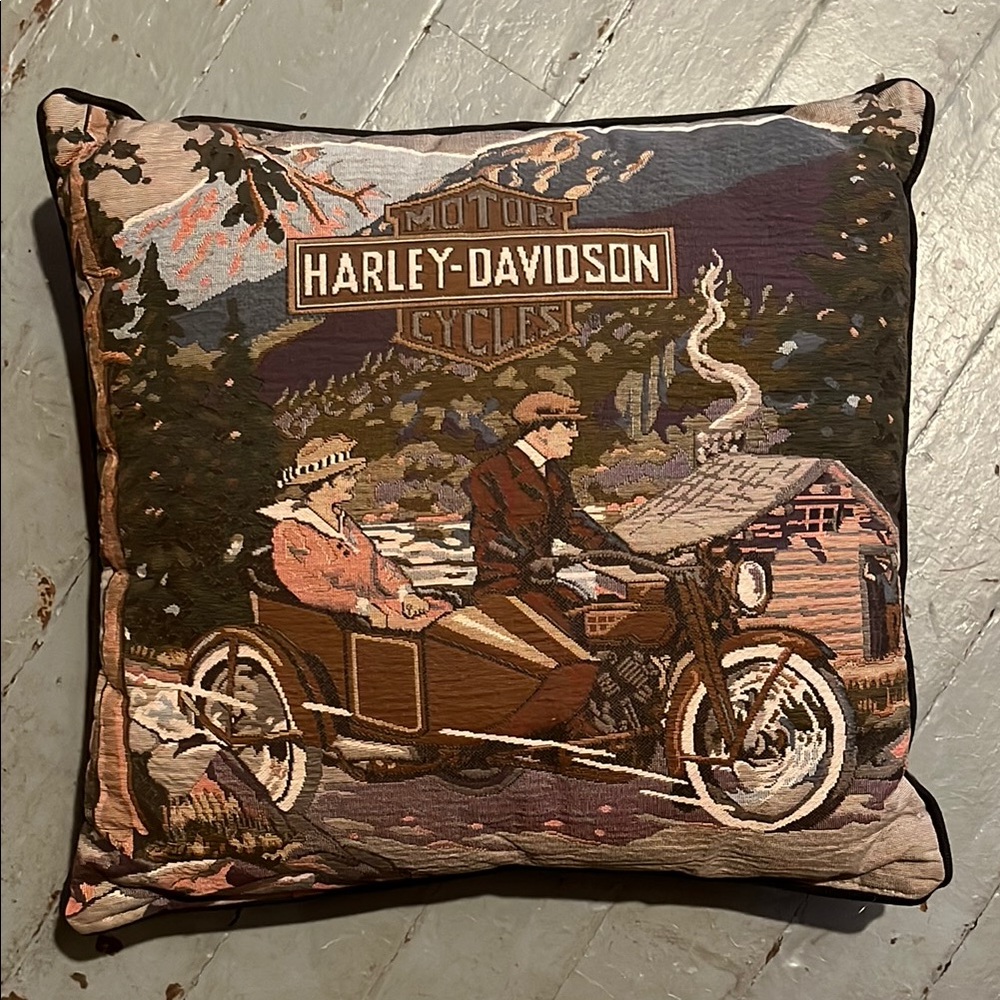 Harley Davidson Pillow